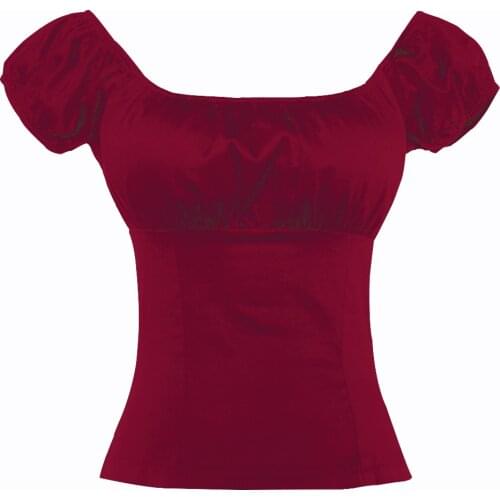 APRIL MODA Short Sleeve Shirts For Women