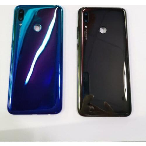 BINYEAE New Plastic Battery Cover For Huawei P Smart 2019 Rear Housing Back Case+Camera Lens+Side Keys+Logo