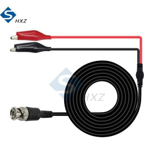 BNC Revolution Double Alligator Clip Oscilloscope Probe Test Line Q9 Medium Test Hook Oscilloscope Probe Test Line