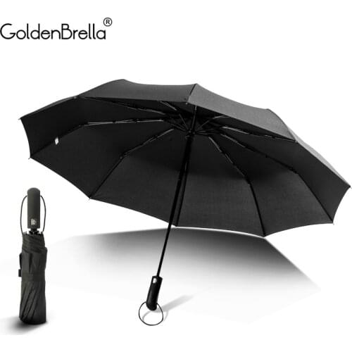 Big Wind Resistance Umbrella Men Women High Quality Automatic Folding Outdoor Umbrella Rain Women Sunny Wholesale Price Umbrella