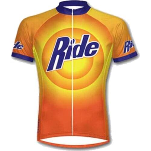 2021 Ride Cycling Jersey Men Short Sleeve Funny Bike Wear Breathable Clothing Mtb Jersey Triathlon Summer