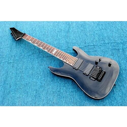 Electric guitar 7 strings guitar made in china different inlay made in china 24 fret beautiful and wonderful cool