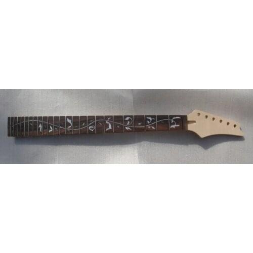 Japan style Guitar neck top grade unfinished electric guitar parts , perfect handcraft