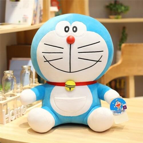 23-48cm Cartoon Anime Stand By Me Doraemon Plush Toys High Quality Cute Cats Dolls Soft Stuffed Animal Pillow for Baby Kids Gift