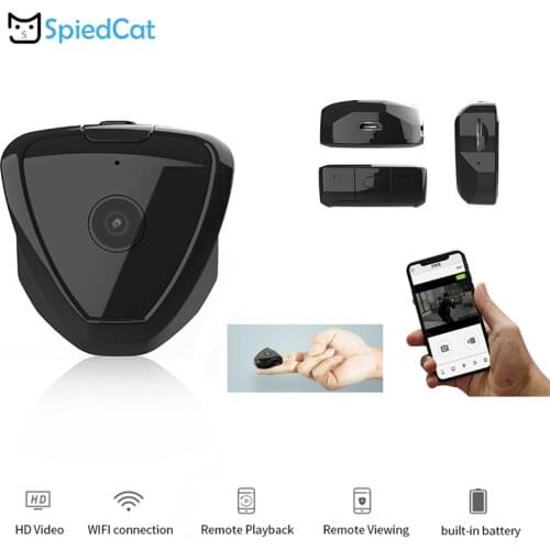 Mini Portable Wearable Camera HD DVR Wifi Motion Detection CMOS Micro Night Vision Home Security Surveillance support TF Card