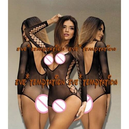 Sexy Lingerie Sexy Bodystockings Sexy Costumes Bodystocking Erotic Underwear Intimates Plus Size Women Teddies A136