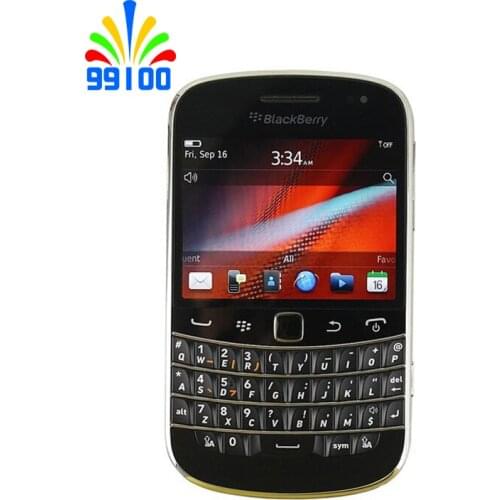 Original Unlocked Cell Phone Blackberry Bold 9900 Qwerty keypad 2G/3G network 2.8" screen Smartphone