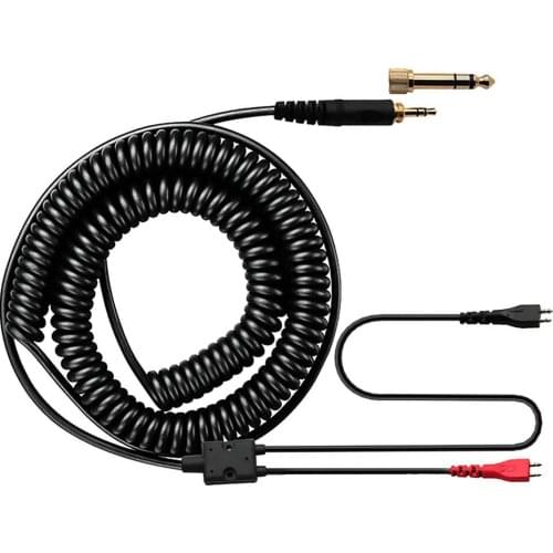 Replacement Extension Spring Relief Coiled Cable for Sennheiser HD25 HD25-1 HD25-1 II HD25-C HD25-13 HD 25 HD600 Headphones