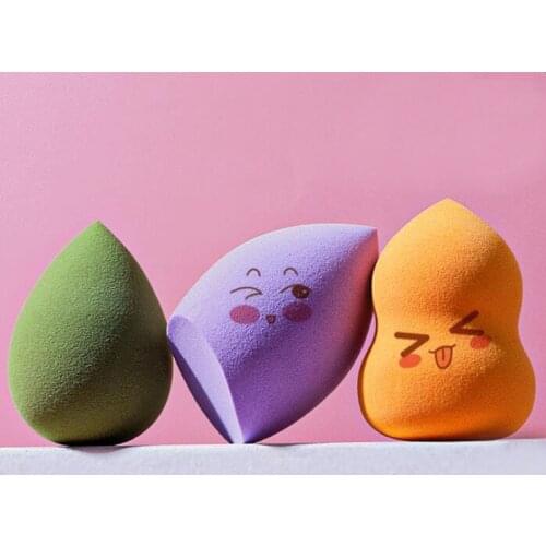 1Pc Smooth Sponge Cosmetic Puff Powder Puff Womens Makeup Foundation Beauty To Make Up Tools & Accessories Dropshipping