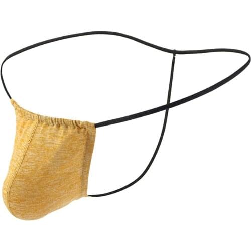 Men Sexy Thong Micro Brief Bulge Pouch G-String Stretchy Lingerie Underwear Underpants Male Low-rise Penis Pouch Posing Thong A5