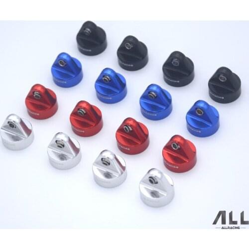 Trxs UDR straight bridge short card metal shock absorber cap