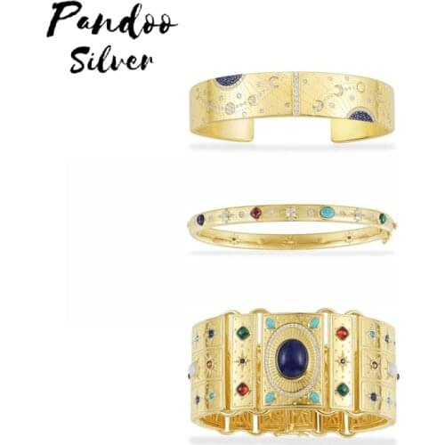 Women Bangles Vintage Bracelet For Woman Men Trendy Wrist Jewelry Gift Lover Jewelry Stone Bangle