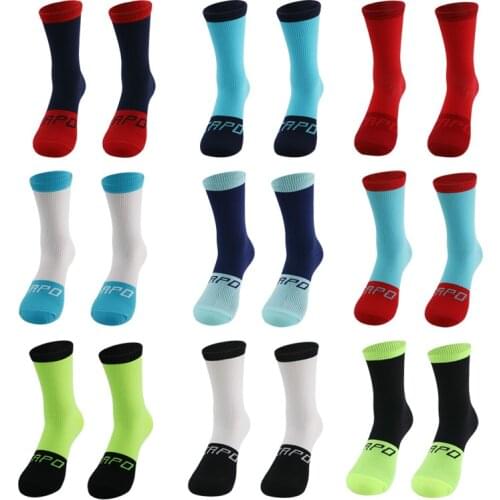 2 Pairs Soft and Comfortable Inside and Outside Unisex Sports Socks Outdoor Cycling Socks