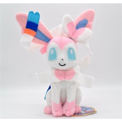 22CM Anime Pokemon Plush Toy Characters Flareon Jolteon Vaporeon Figure Soft Stuffed Animals Toys For Children Kids Gift