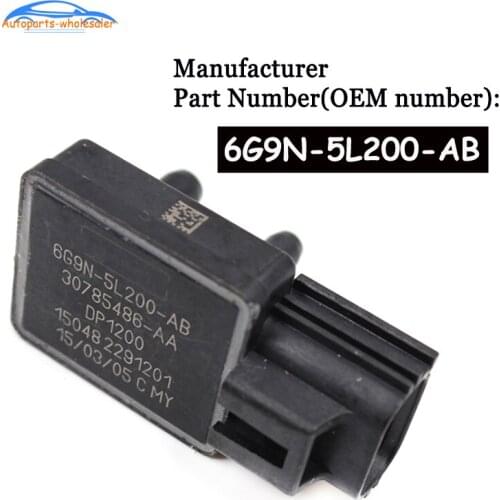 6G9N-5L200-AB 6G9N5L200AB For Ford Transit Fiesta 1.4 1.6 2.2 2.4 3.2 TDCi Exhaust Gas DPF Differential Pressure Sensor Car