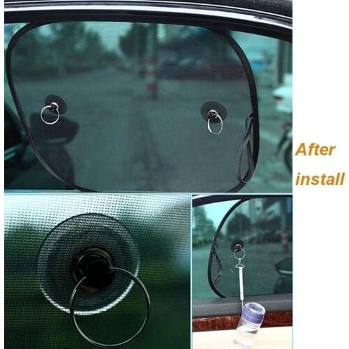 New Super Quality 2pcs Black Side Car Sun Car Curtain Car Window Cling Sunshades Sun Shade Cover Visor Shield Screen auto parts