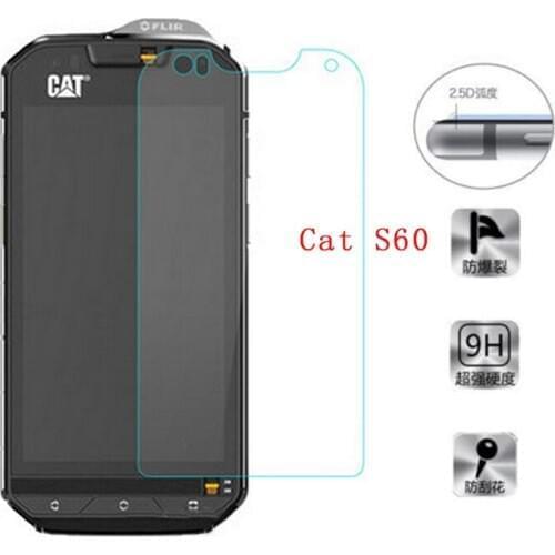 For Cat S60 Tempered Glass 9H 2.5D Scratch Proof Premium Screen Protector Film For Caterpillar Cat S60 Mobile Phone Glass Film