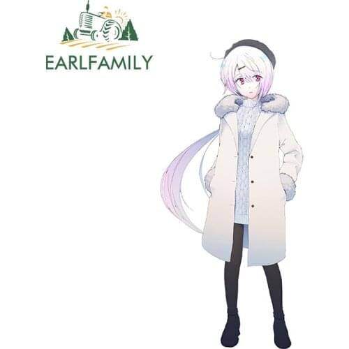 EARLFAMILY 13cm x 8.3cm for Uzaki Chan Sticker Motorcycle Car Stickers Custom Printing Fashion Occlusion Scratch Vehicle Decal