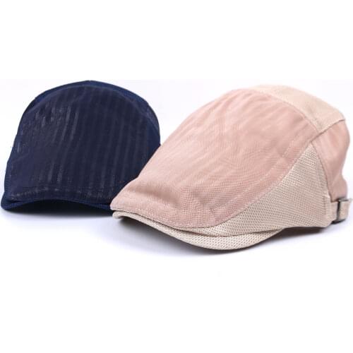 Mens Retro Casual Newsboy Hats Gentleman Brief Ivy Gatsby Cabbie Hat Wearable Summer Winter Golf Driving Classic Men Flat Caps