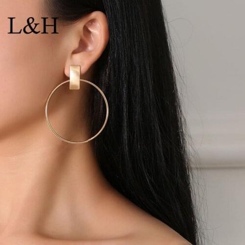 LAALOO HU Women's Silver Earrings