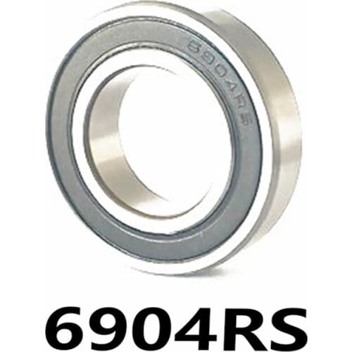 1pcs/lot 6904RS Deep Groove Ball Miniature Mini Rolling Bearing 6904-RS 6904RS 20*37*9mm 20 *37*9 Two-sided Metal Cover