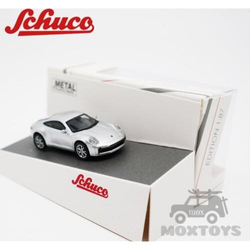 Schuco 1:87 911 silver Diecast Model Car