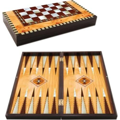 Wilderness Backgammon Set Large Medium Small Size Trendy Family Board Games Very Special Gift Woman Man New Home Best Quality