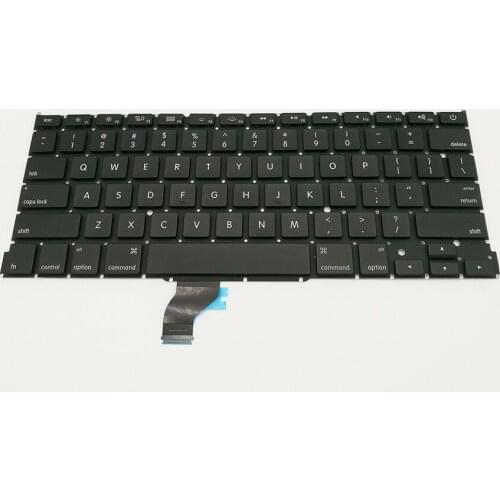 Laptop Replacement Keyboard A1502 Keyboard For Macbook Pro 13" US Keyboard Retina 2013-2015