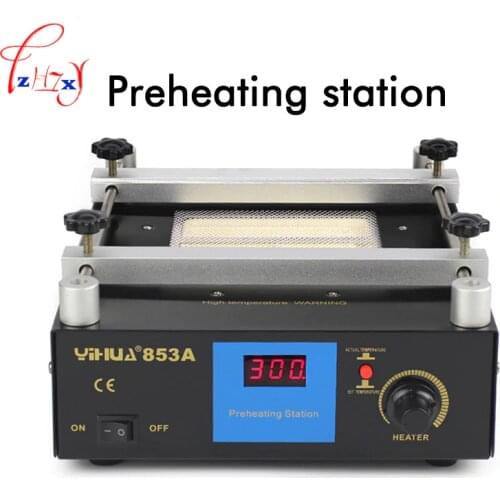 853A constant temperature lead - free preheating station BGA rework station digital display heating platform upgrade 600W 1pc