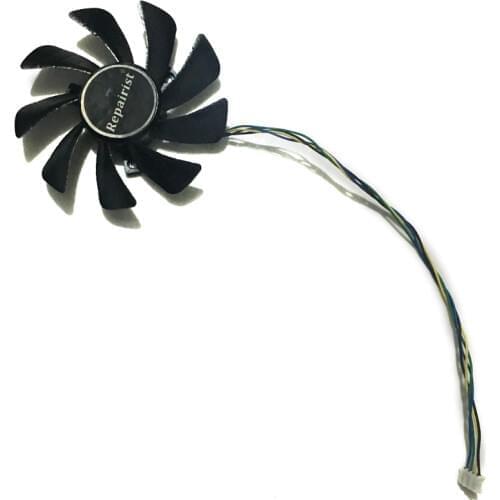 85MM Fan RX 460/550/560 GPU VGA Cooler Video Card Fan For Radeon XFX RX560 RX550 RX460 Graphics just can be as replacement