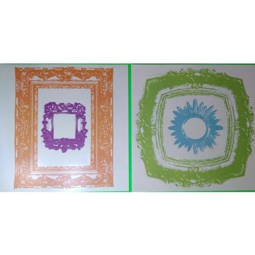 18 packs/box COLOURED FRAMe PVC Sticker DIY Wall Kitchen Kid Living Room Door Plate Cup Vase Tile Accessory Functional Toy Hobby