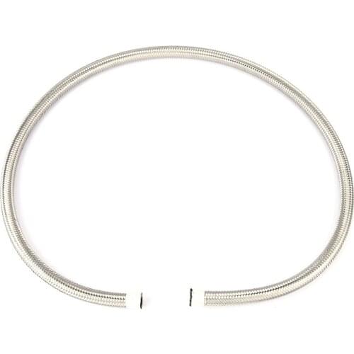 AN6 Stainless Steel Braided Oil Hose Fuel Line Accessory Replacement Dropshipping