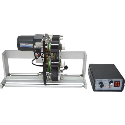 Automatic Tactile Thermal Tape Coding Machine, machine coder, 400mm Ribbon code machine stand Tape Coding Machine HP-241G