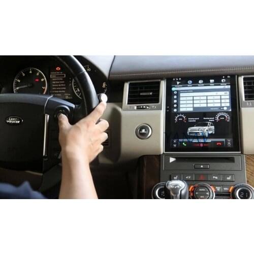 Gps Navigation Car DVD Player For-Land Rover Range Sport L320 2009~2013 Headunit Stereo Monitor Tesla Style PX6 Android Carplay