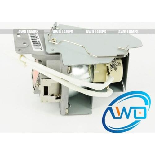 AWO Original Projector Lamp 5J.J7K05.001 with New Housing W750/W770 Replacement for BENQ Projectors