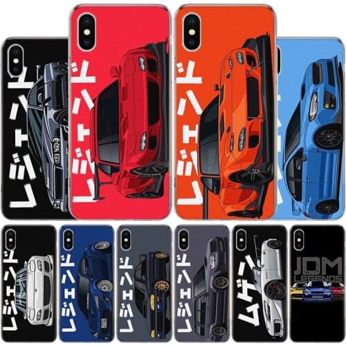 JDM Tokyo Drift Sports Car Cover Phone Case For Apple iphone 11 12 Pro XR X XS Max 7 8 6 6S Plus + 7G 6G 5 SE 2020 Coque Popular