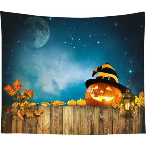 Halloween Tapestry Wall Hanging Tapestries Hippie Wall Rugs Dorm Decor Blanket 6601