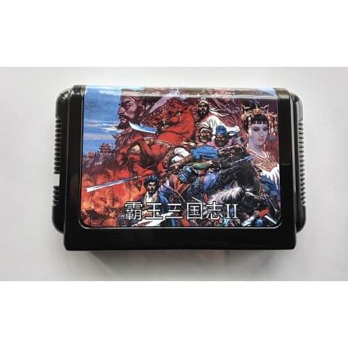 MD Game : San Goku Shi II ( Japan Version!! Chinese Language!! )