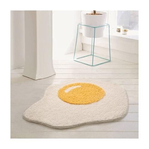 Poached Egg Carpet Nordic Bathroom Non-Slip Absorbent Pad Household Toilet Door Mat