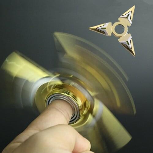 Metal Weapon Darts Fidget Spin Hand Spinner Cosplay High Speed Long Time Spiner Gift For Children Kids