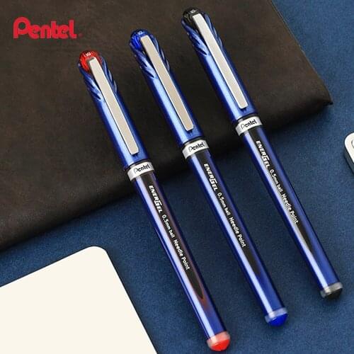 3/6/12pcs Pentel Quick-drying Gel Pen BLN25 Cap-type Quick-drying Pen 0.5mm Large-capacity Writing Smoothly for Student Office