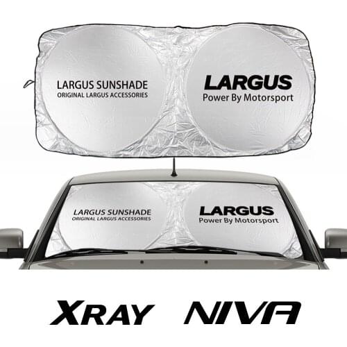 Car Windshield Sun Shade Cover For Lada LARGUS Fl NIVA Bronto Xray Narxi Auto Accessories Blocks UV Rays Sun Visor Protector