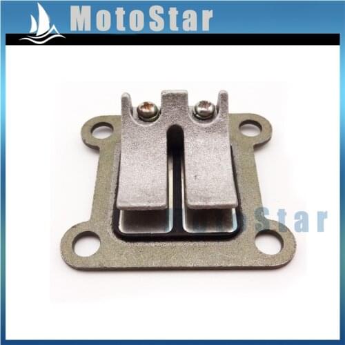 Reed Valve Block Plate For 2 Stroke 47cc 49cc Pocket Mini Moto Kids ATV Quad Minimoto 4 Wheeler Dirt Bike