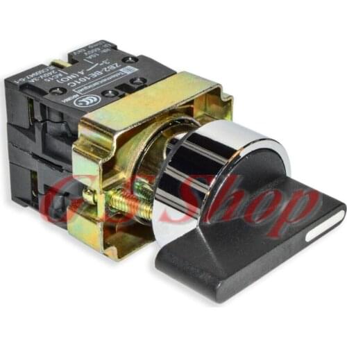 XB2 BJ33 2 N/O 3 Positions Momentary Key Select Selector Switch