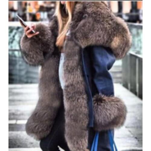 Женские кожаные куртки с мехом XIKUO China At AliExpress