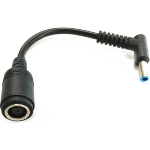 AC Power Cord Charger Laptop Adapter Tip Connector Converter for Hp Pavilion Envy Elitebook Dell 7.4mm*5.0mm to 4.5mm*3.0mm