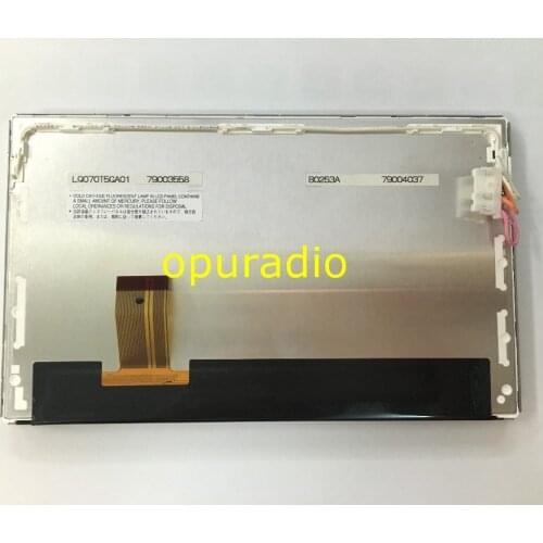 Original New LQ070T5GC01 LQ070T5GA01 7inch TFT Car GPS LCD Screen Display for Toyota Camry Venza Navigation