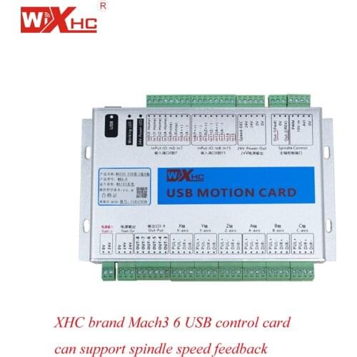 2000KHZ frequency 6 Axis Mach3 Control Card mach3 USB Breakout Board PCB board for cnc