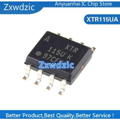5pcs XTR115UA SOP-8 XTR115U SOP8 XTR115 SOP 115U K XTR115UK