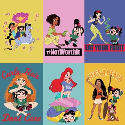 Disney Princess 5D DIY Diamond Painting Destruction King Cross Stitch Set Inlaid Diamond Brand Gift Custom Decorative Painting